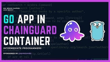 Build and containerize Books App with GO and Chainguard #golang #chainguard #docker @chainguard
