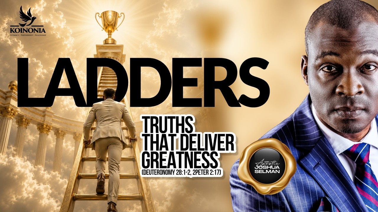 LADDERS (TRUTHS THAT DELIVER GREATNESS) – SPECIAL KOINONIA SERVICE WITH APOSTLE SELMAN |25|06|2026|