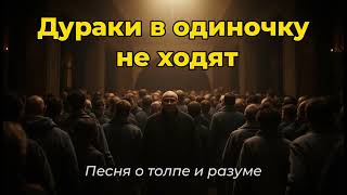 картинка: «Дураки в одиночку не ходят» — мощная песня о толпе, которая ошибается