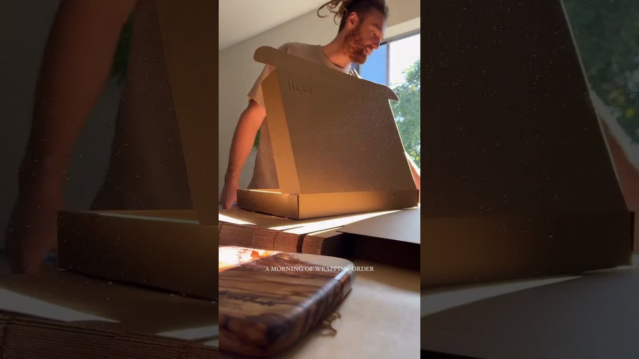 A Slow Morning Packaging Orders In The Fifth Design HQ Smallbusiness Orderpackaging Orderpacking