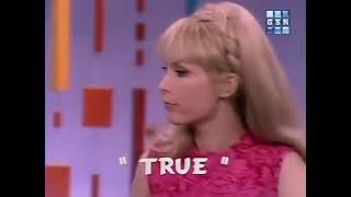 I love Barbara’s happy dance Password Episode October 26, 1966: Barbara Eden and Peter Lawford (1966