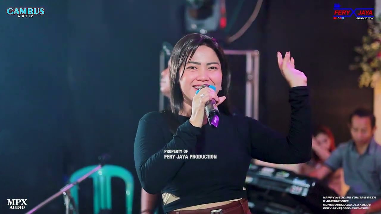GAMBUS MUSIC - JAMBU ALAS - ROSA MEISYA | WEDDING YUNITA & REZA - HONGGOSOCO JEKULO KUDUS