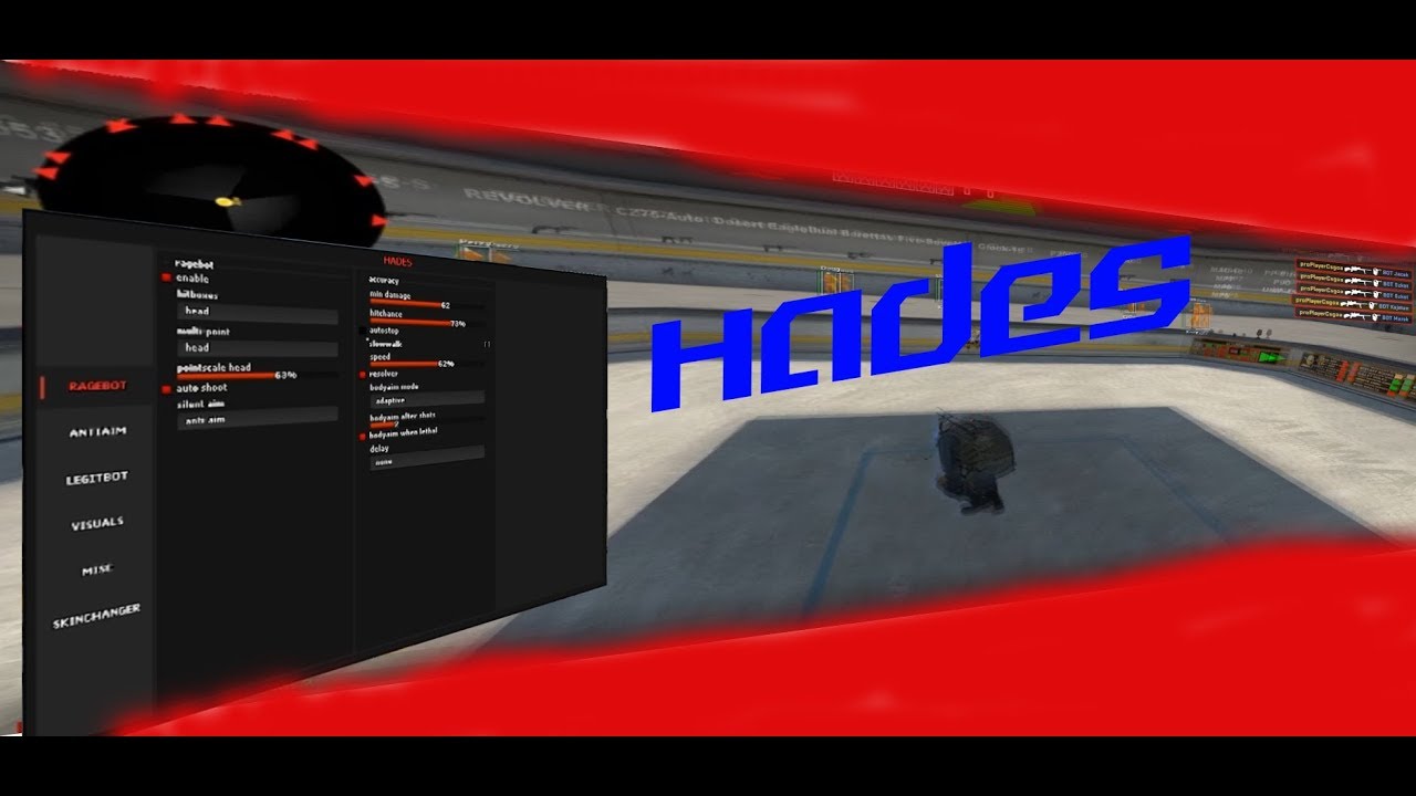 BEST CS:GO LEAKED HVH CHEAT | Hades HvH | DLL + FREE CFG - YouTube