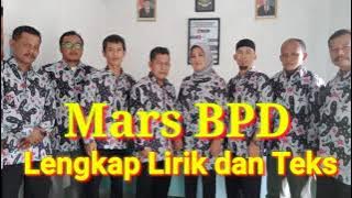 Mars BPD Lengkap Teks dan Lirik