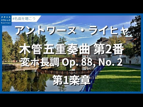 ライヒャ：木管五重奏曲 第2番 変ホ長調 Op. 88, No. 2 - 第1楽章