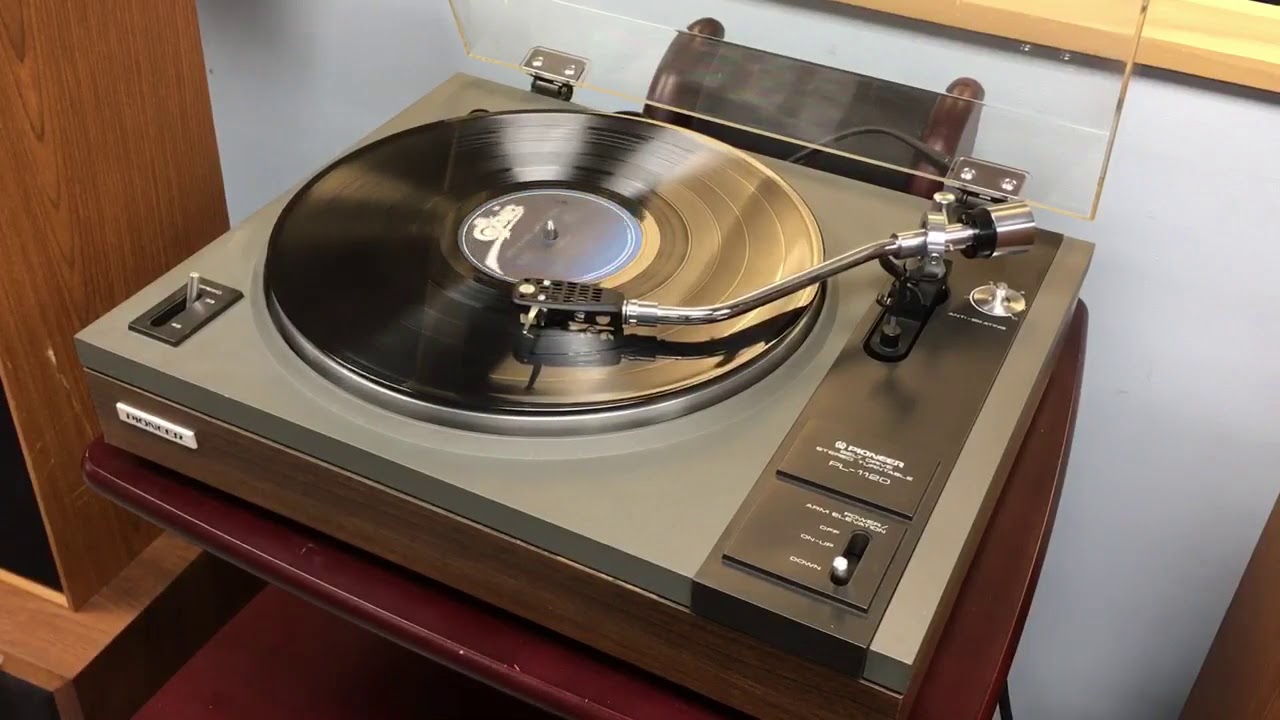 Pioneer PL1120 Turntable Demo! YouTube