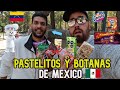 MI AMIGO de la INFANCIA PRUEBA LOS MEJORES "PASTELITOS Y BOTANAS" de MEXICO 🇲🇽 POR PRIMERA VEZ 🤯