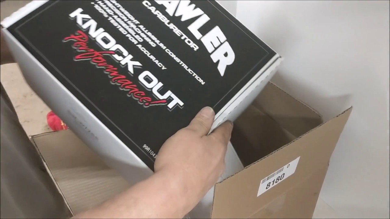 Quick Fuel Brawler Carburetor by Holley Unpackage YouTube