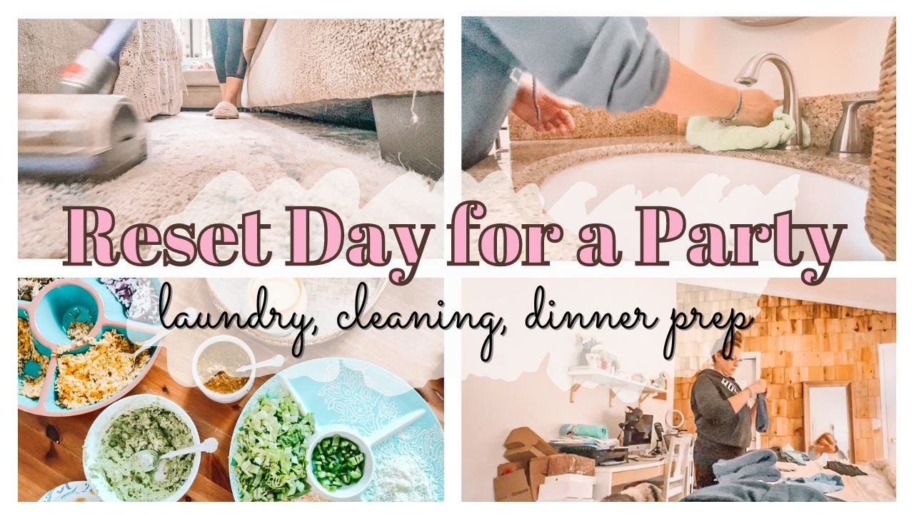 WEEKEND RESET ROUTINE / STAY AT HOME MOM / CINCO DE MAYO PARTY ...