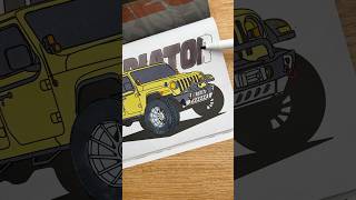 GLADIATOR | INSANE TRUCKS Libro para colorear Disponible en Amazon.com Jeep Gladiator Coloring Pages