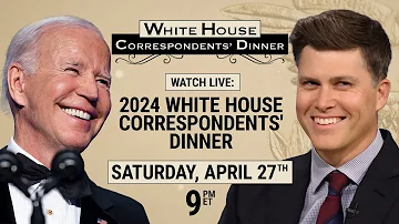 SEE IT LIVE: Biden and SNL’s Colin Jost headline 2024 White House Correspondents’ Dinner I MSNBC
