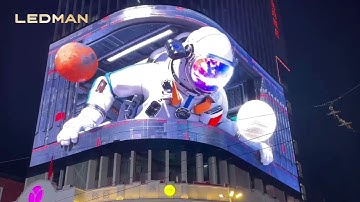 LEDMAN OUTDOOR NAKED EYE 3D