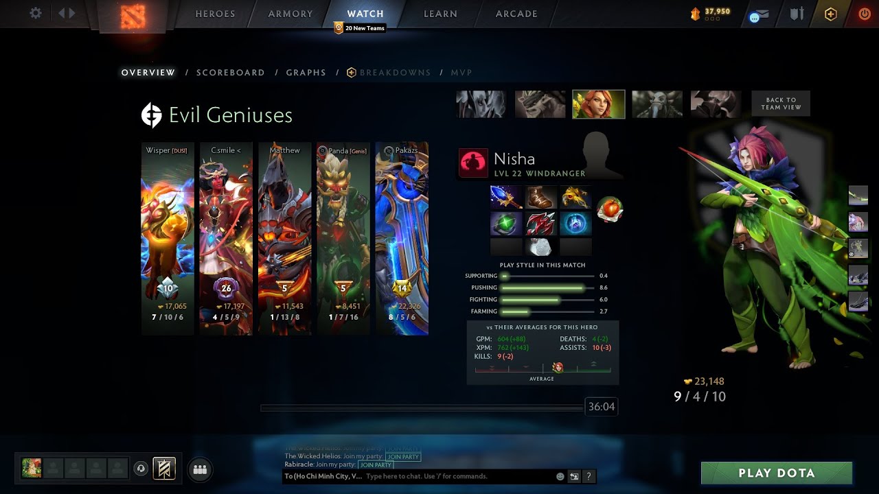 dota2fullmatch - Nisha - Winsranger - EG vs Liquid
