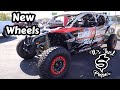 New wheels on the Can-Am x3!