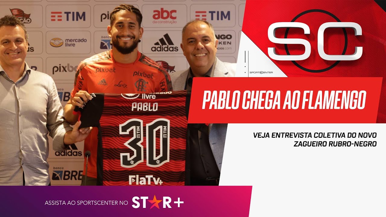 “FLAMENGO É TIME EUROPEU NO BRASIL” | PABLO É APRESENTADO NO FLAMENGO; VEJA ENTREVISTA