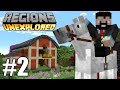 BEAUTIFUL BARN BUILD! - Minecraft Regions Unexplored Mod: Episode 2