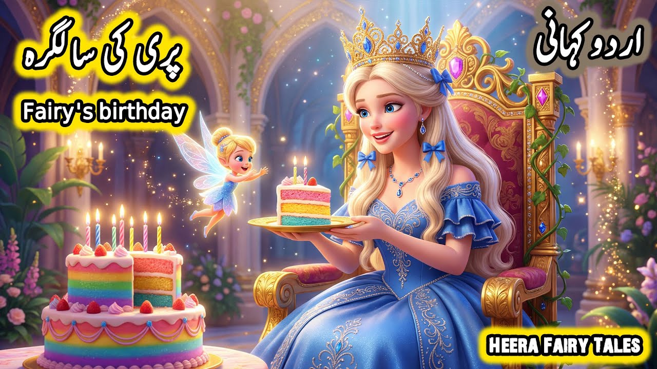 Fairy Queen's Birthday🍇🌺| Fairy Tales in Hindi | Fairy whirl🌺