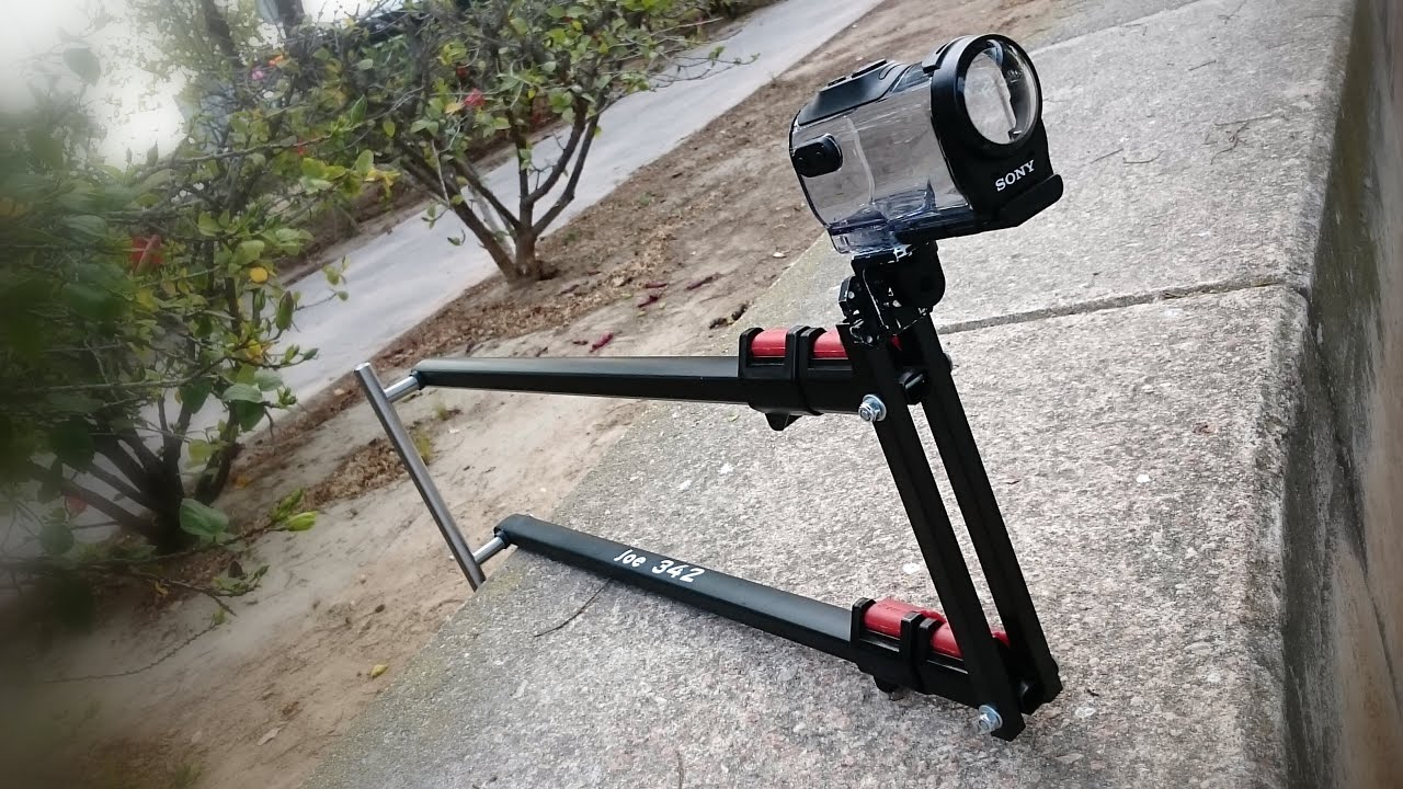 Grúa de cámara Plegable (Camera CraneDIY 8€) Tutorial Castellano 342