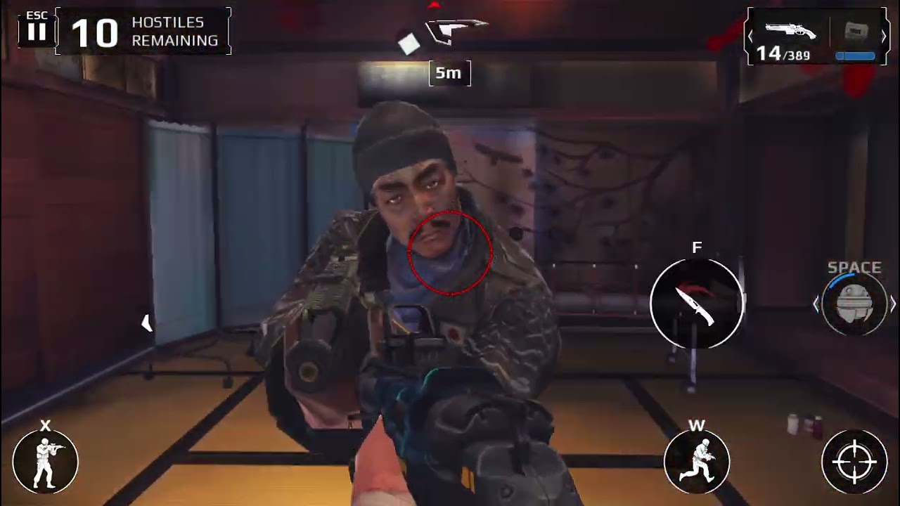 Modern Combat 5 | this is what using the kommander class for campaign looks like