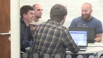 Computer Science graduates discuss their start-up Arc Studios based at C4Di