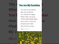 You Are My Sunshine Christina Perri You Are My Sunshine Christina Perri