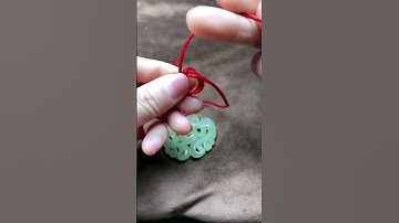 Hướng dẫn dệt mặt dây chuyền#shorts #cẩm thạch #ngọc Jadeite A#nanhong #ngọc bích