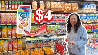 Grocery Shop with me *Prices included* NYC-NJ area, my monthly food \& eating out budget