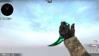 Karambit Gamma Doppler Emerald