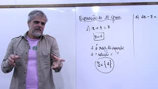 Renildo Gonçalves, matemática: videoaula sobre Equações de 1º Grau  Parte 1