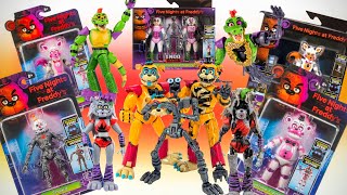 NEW FNAF Jazwares sister location and glamrock product images