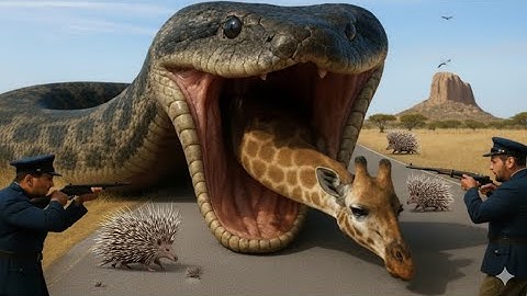 Giant Python Attacks Giraffe Family — You Won’t Believe What Happens Next