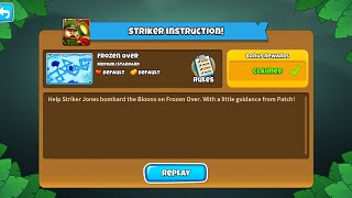 BTD6 Striker Instructions- no monkey knowledge, no lives lost and 40k left over