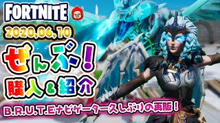 本日のアイテムショップ　ヴァルキリーなどの使用感紹介！！2020.6.10【Fortnite・フォートナイト】