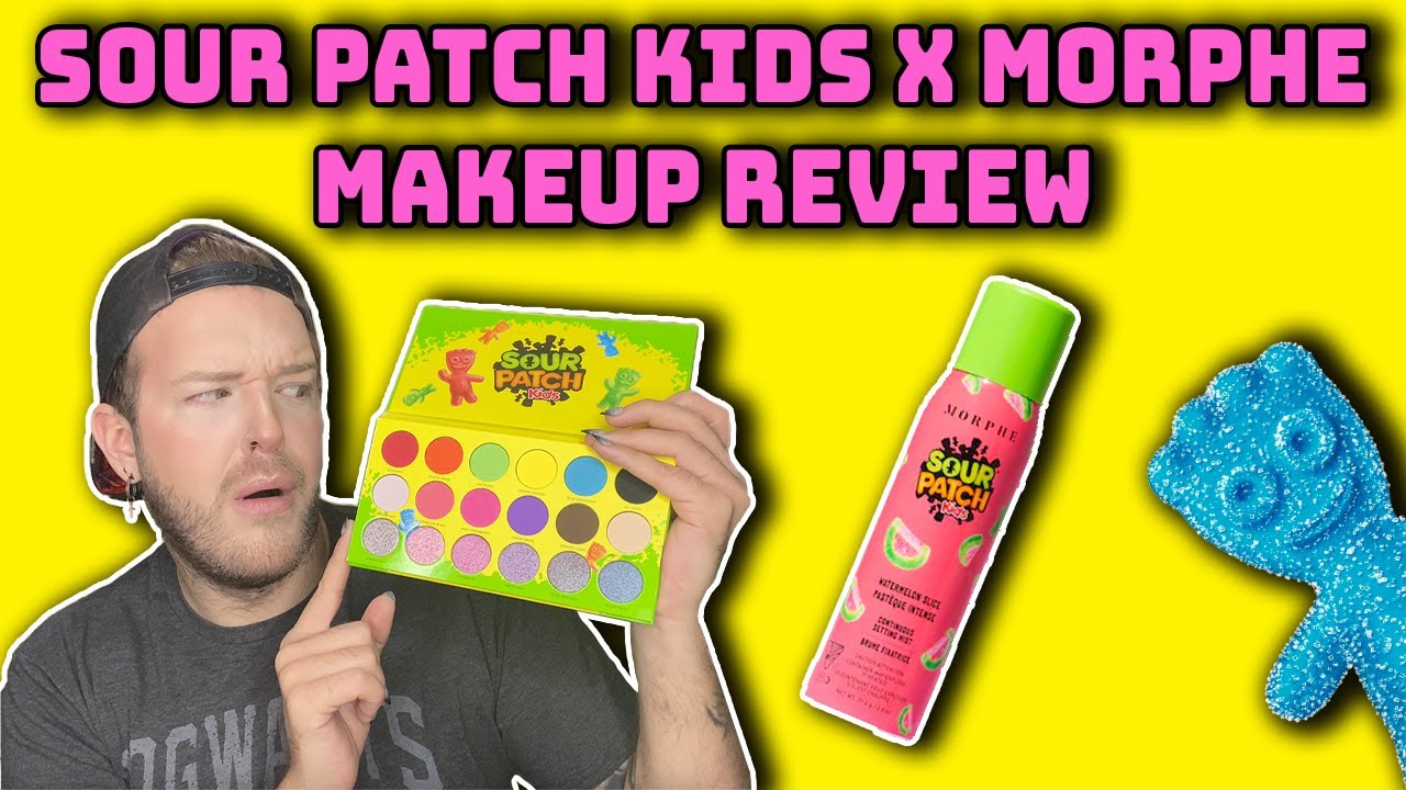 Sour Patch Kids X Morphe MAKEUP REVIEW & TUTORIAL YouTube