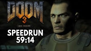 Doom 3 BFG Speedrun in 59:14 [Personal Best]