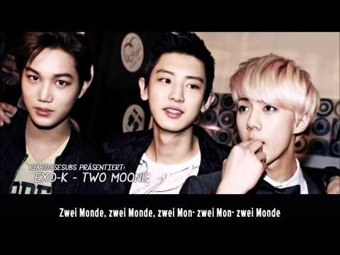 [HD] EXO-K - 두 개의 달이 뜨는 밤 (TWO MOONS) (feat. Key) (German Subs)