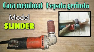 How to make a cylindrical grinding head