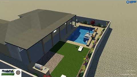 Chamberlein Backyard Project- Thunderbird Pools and Spas- ThunderScapes