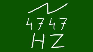 4747 hz saw
