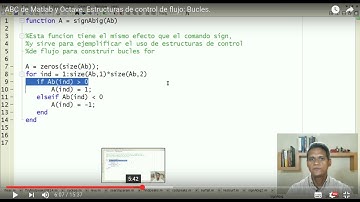 ABC de Matlab y Octave. Estructuras de control de flujo: Bucles.
