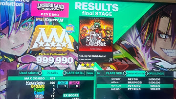 (DDR World) Red. by Full Metal Jacket (ESP-14) 999,990 White Flag!!!