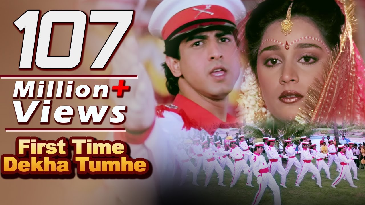 First Time Dekha Tumhe Hum   4K Video Songs  Jaan Tere Naam  Kumar Sanu  Ronit Roy