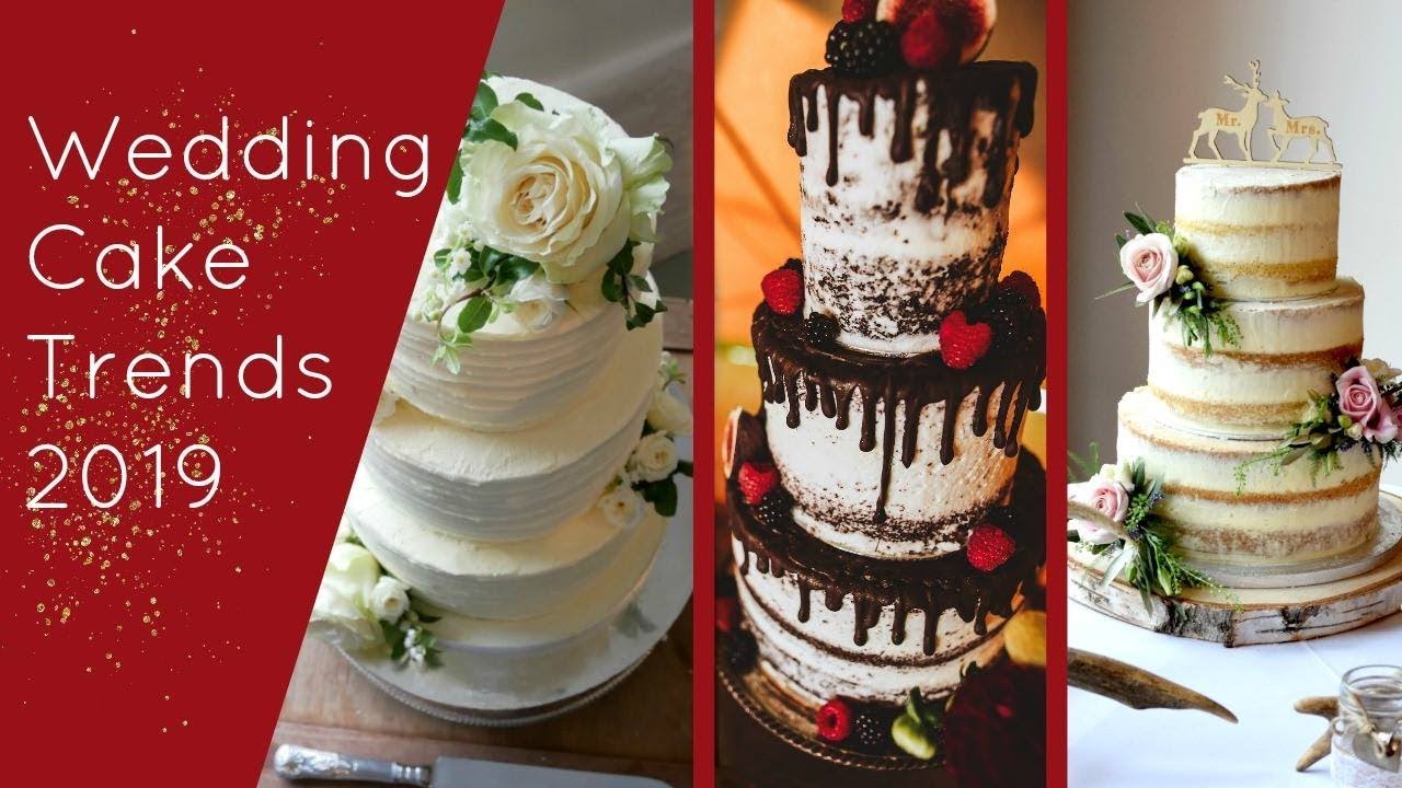  Wedding  Cake  Trends  for 2019 YouTube