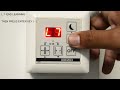 GEZE AUTOMATIC DOOR PROGRAMMING GEZE AUTOMATIC DOOR PROGRAMMING