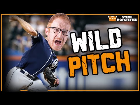 Steve Hofstetter pitches for the San Diego Padres
