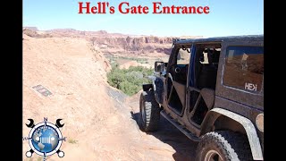 Moab Hell's Gate Entrance and Exit