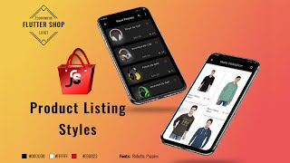 Flutter Shop E commerce UI Kit | screenshot 1