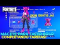 MACETE SEM AJUDA DE AMIGO! FAZENDO as TAREFAS Ímpeto Invernal  Fortnite libere a Viajante Da Equipe 
