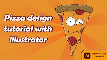 Pizza design tutorial - Adobe illustrator