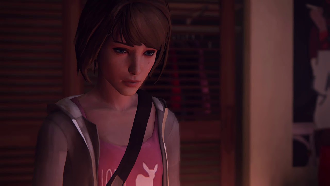 DAVID SLAPS CHLOE IN HER FACE!!! (life is strange): Chloe's house Scene